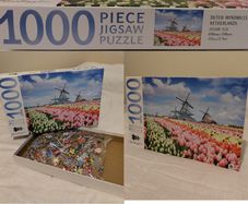 1000 piece Quality jigsaw puzzle,, DUTCH WINDMIILLS NEW