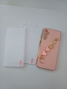 Samsung phone case with hand chain for Samsung A14 5G