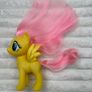 Hasbro My Little Pony Fluttershy Yellow Pink Butterfly Brushable G4 MLP 2016 Used Please see photos Image 9
