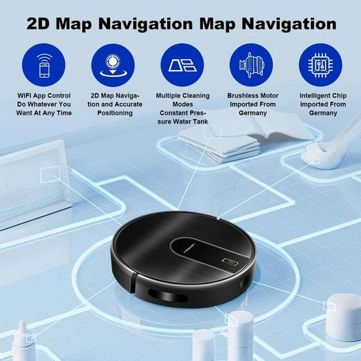 Liectroux Robot Vacuum Cleaner N7S-U