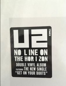 Original 1796038 pressing, U2 No Line On The Horizon 2 X Vinyl LP. Unplayed. Sealed.