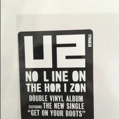 Original 1796038 pressing, U2 No Line On The Horizon 2 X Vinyl LP. Unplayed. Sealed.