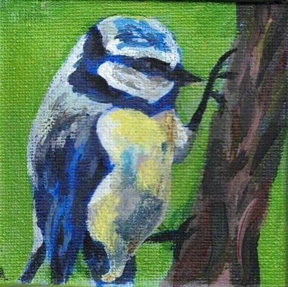 Blue Tit - An Original Painting