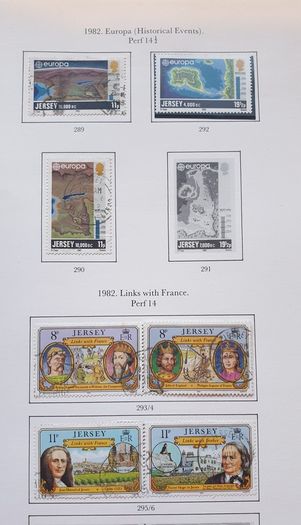Stamps of Jersey 1958-1992