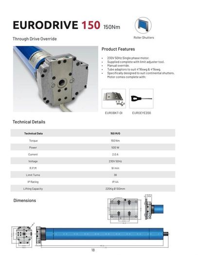 2 Ellard 120 and 150 motors for sale
