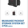 Milwaukee tool pack out tool box trolley. Image 6