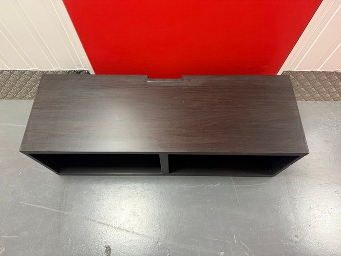 TV bench, black-brown
