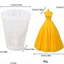 7 Silicone Candle Moulds Pillar Candle Making Image 5
