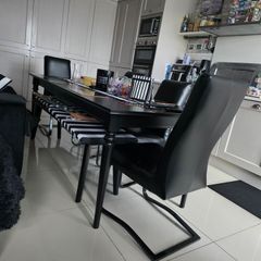 ez living black bench like new