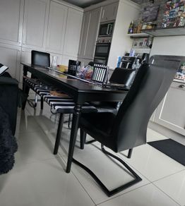 ez living black bench like new