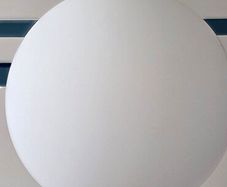 Luna Designer Pendant Light Opal Glass
