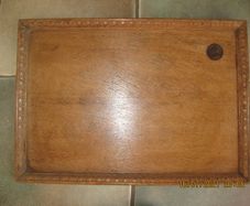 1930s Oak Tray St Dunstans