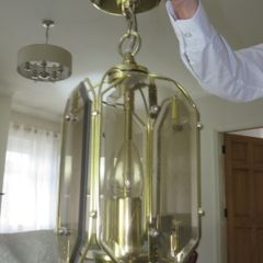 Lantern style Light Fitting