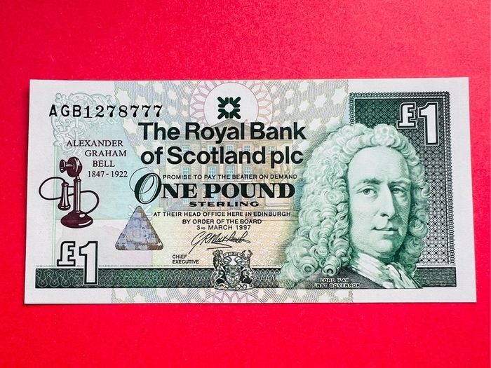 Scotland  1 Pound  1997  Pick 359  Commemorative Issue  ( Uncirculated )