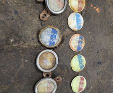 vintage honda 50 tax discs