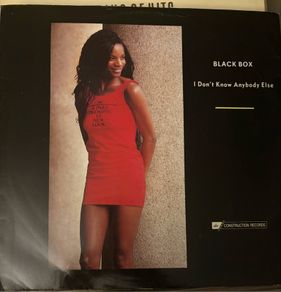 Black Box I Don't Know Anybody Else 12inch Vinyl 1990 UK Deconstruction PT 43480