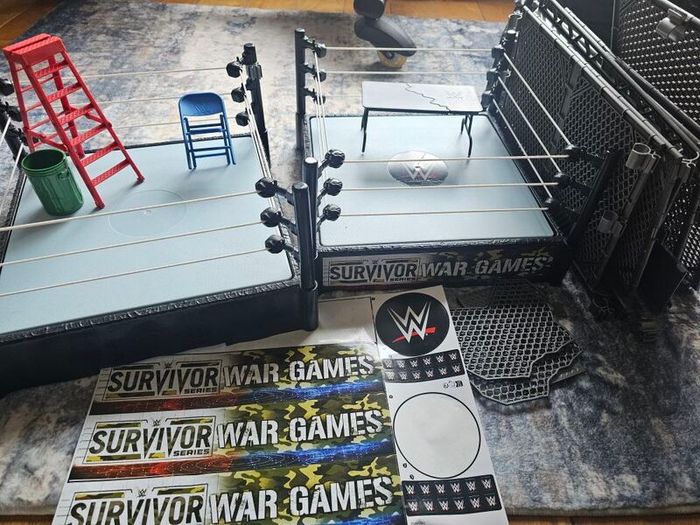 Wwe Ring With Cage
