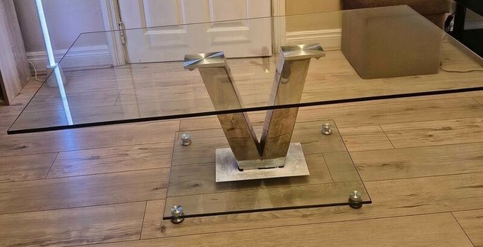 Used Glass coffee table