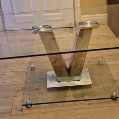 Used Glass coffee table
