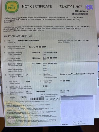 Hyundai i40 automatic-only 41000 km