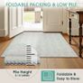 Rugs Living Room 200x300cm, Short Pile Soft Area Rugs Bedroom, Anti Slip Machine Washable Rug Thin Floor Carpets for Office Dinning Room Playroom Nursary Office Image 5