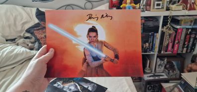 Daisy Ridley Star Wars Autograph