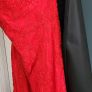 ROYAL QUEEN USA Collection Red Debutante Dress Sz 6 (Fit 8 UK) - Rrp 280 (New) Image 9