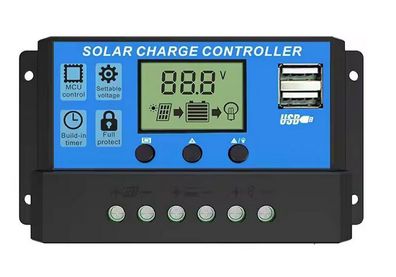 12V 24V PWM Solar Charge Controller 10A