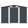 Garden Shed 257x298x178 cm Metal Anthracite Image 3