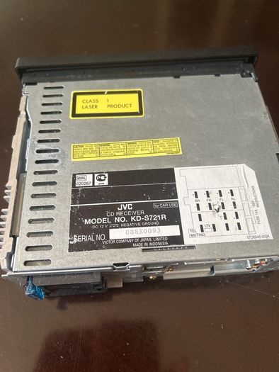 JVC car cd radio