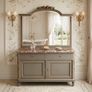 Very nice old French washstand with mirror Image 2