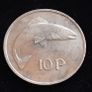 Ireland - 1980 - ERROR - 10 Pence - Salmon - AU - KM.23 - [2208] Image 2