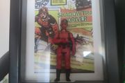 Palitoy Action Force Red Shadows Red Vulture Action Figure+Palitoy Vintage Action Force Space Force