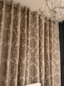 Beautiful high quality curtains 90" drop