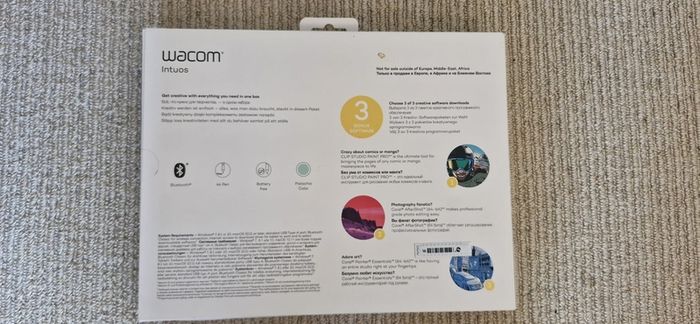 Wacom Intuos S Bluetooth Pen Graphics tablet