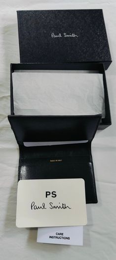 Paul Smith New In Box Mens Wallet Cc Multi Detail