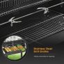 Charcoal BBQ Trolley Grill Outdoor Cooking Image 5