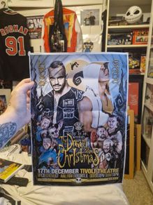 Over The Top Wrestling Signed Poster