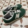 New Balance 480 UK 6 ladies green suede NEARLY NEW Image 5