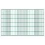2D Garden Fence Panels & Posts 2008x1230 mm 10 m Green Image 9