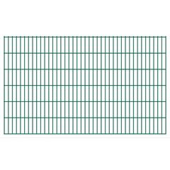 2D Garden Fence Panels 2.008x1.23 m 4 m (Total Length) Green