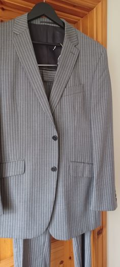 Grey pinstripe Ben Sherman suit