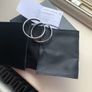 CK beautiful black cubic ear rings Image 8