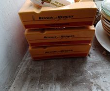 Vintage pub ashtrays