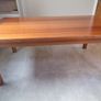 Dining Table Solid Cherry Wood Image 2