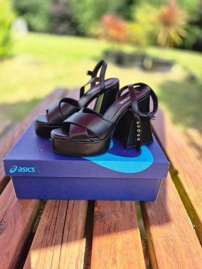 Lamoda Chunky Platform Sandals, Size 5 UK, 38 EU, AV