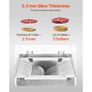 Meat Cutter Machine, 550W Meat Slicer, 350 lb/h Commercial Meat Cutting Machine, Stainless Steel, 3.5 mm Thickness Image 3