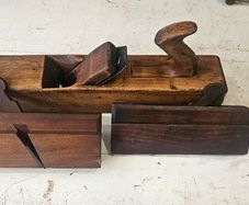 wooden jack and moulding planes