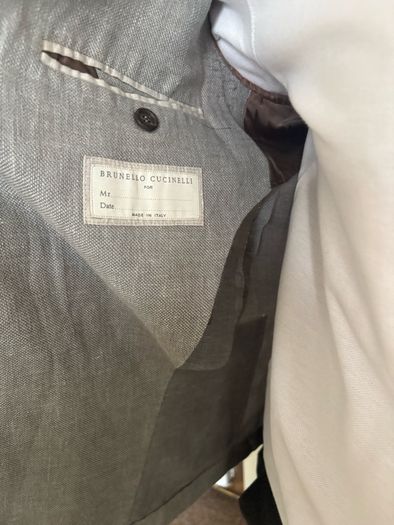Brunello Cucinelli Linen Blend Blazer