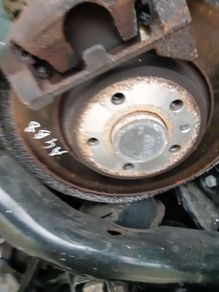Audi a4 b8 Right Rear wheel bearing hub with brake caliper Diesel